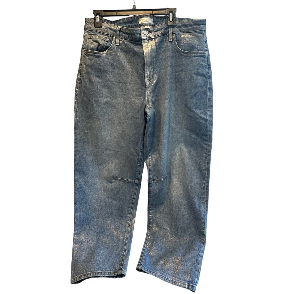 Kut from the Kloth Blue metallic Jeans